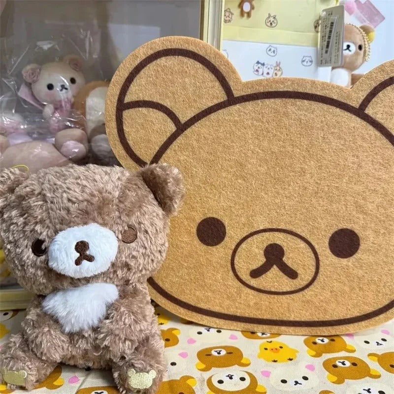 Adorable Bear Felt Board – Perfect for Photos, Notes, or Messages.