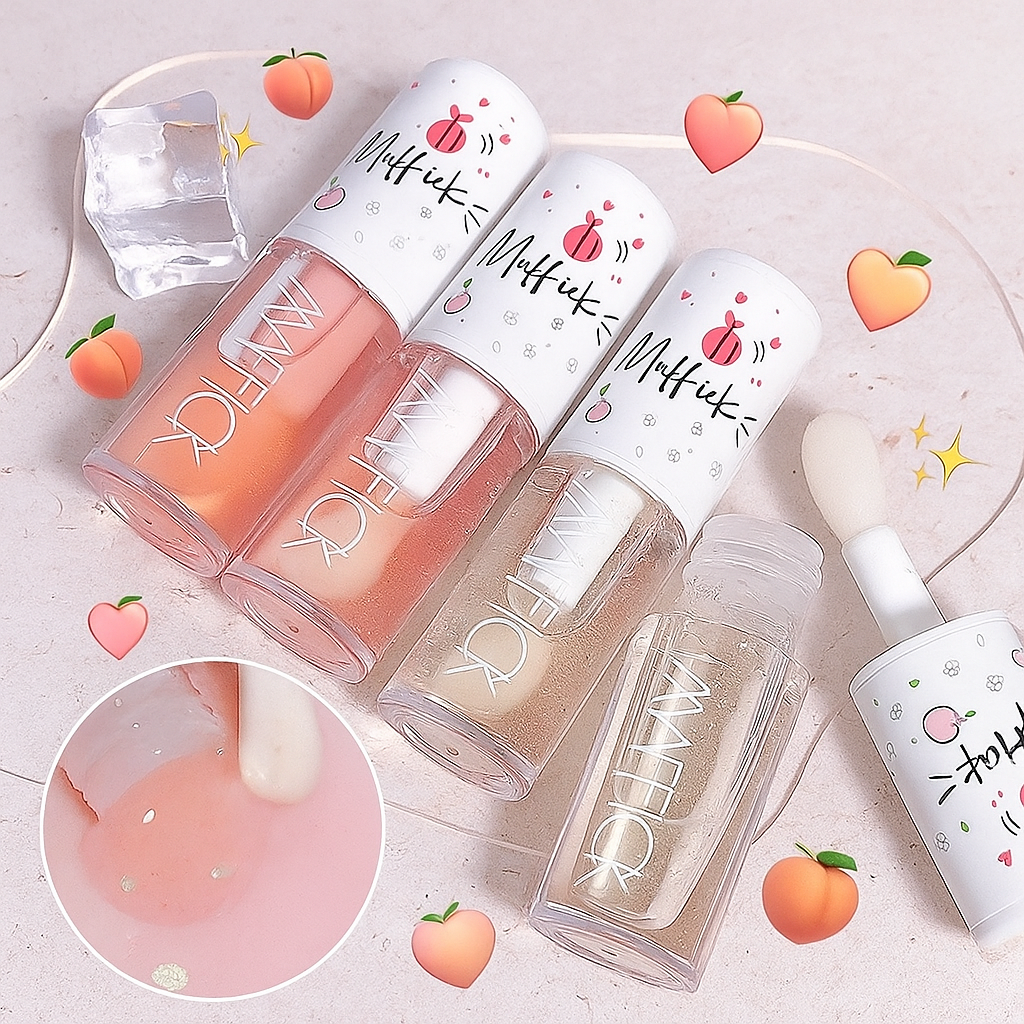 Mirveau Peachy Oolong Lip Ink – Moisturizing Care with a Sweet Peach Twist