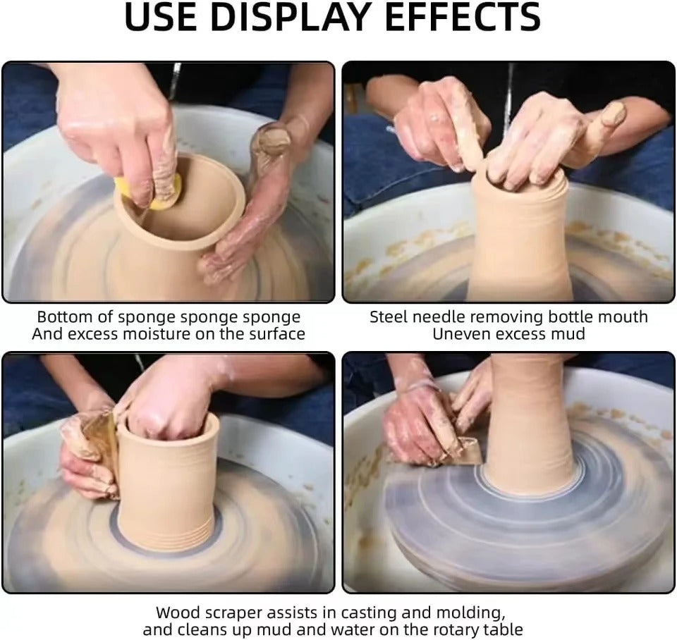 8-Piece DIY Clay Carving Tool Set – Pottery & Ceramic Sculpting Essentials