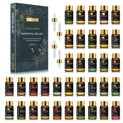 35-Piece Essential Oil Set – Pure Scents for Every Mood